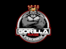 create a powerful mountain gorilla logo for you