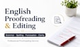 proofread and edit your english text