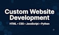 build you a responsive website with HTML CSS and javascript