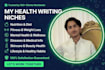 write SEO health blog posts and wellness articles