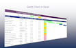 create an interactive excel gantt chart and project tracker