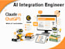 build chatgpt and claude solution, ai workflows, integrations, automation