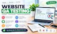 manually test your website and find bugs