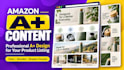 design professional amazon a plus content