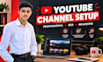 create and professionally set up your youtube channel