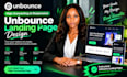 design a high converting responsive unbounce landing page