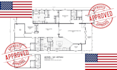 review seal and sign architectural plan for il oh mi