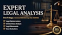 draft case evaluation document for litigation risk and dispute professionally