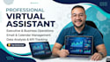 be your virtual assistant in english and spanish