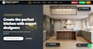 develop a modern responsive react website