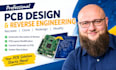 do pcb reverse engineer, cloning pcb redesign schematic review modify pcb layout