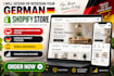 redesign and design your german shopify store