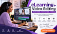 edit elearning, training and online course videos