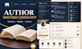 build setup a polished discord book author community and event support server