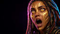 design clickable youtube thumbnail art and faces