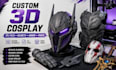 create custom 3d cosplay models, stl files and props