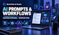 create custom ai prompts workflows and startup launch kits
