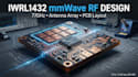 design ti iwrl1432 rf pcb, 77ghz mmwave antenna