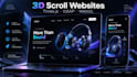build a 3d interactive scroll animated website with threejs and gsap