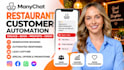 build a manychat restaurant customer automation bot