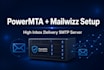 setup powermta pmta SMTP server with mailwizz for bulk email marketing