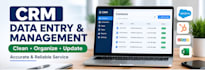 do CRM data entry, contact management and CRM cleanup