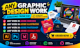 do any work in adobe indesign illustrator and photoshop