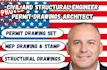 civil and structural engineer permit drawings city permit architect