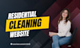 design cleaning website office cleaning residential cleaning website