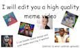 create a viral meme compilation video for youtube shorts and tiktok