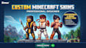 design your custom minecraft skin