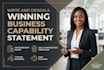 write and design a winning business capability statement