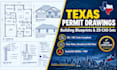 draft texas permit drawings and building blueprints