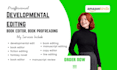 do book proofreading  developmental line editing, novel, nonfiction, manuscript