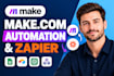 fix make com, made com, setup make com automation, make automation expert zapier