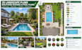 create UK 2d landscape plans, backyard designs and pool plans