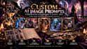 create cinematic and fantasy ai image prompts