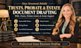 draft a professional irrevocable trust estate planning documents
