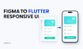 convert figma designs to responsive flutter UI