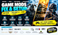 fix crashes, sort load orders, and install mods for skyrim ae, se, fallout 4 cod