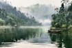 draw a watercolor landscape illustration