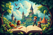 do children book illustration, kids book