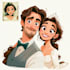 do disney cartoon portrait