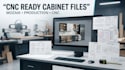 create cnc ready cabinet file in mozaik