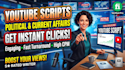 write engaging political and current affairs youtube scripts