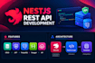 build rest apis using nodejs and nestjs
