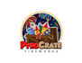 create fantastic and gorgeous firework logo design