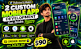 do ai mobile app development, android, ios app development as flutter developer