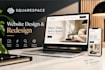 build squarespace website, squarespace website design, wix squarespace design