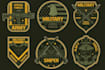 design stunning military patch, logo and badge